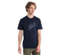 ICEBREAKER M Merino 150 Tech Lite II SS Tee Natural Sk Midnight Navy XL