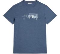 Icebreaker 150 Tech Lite Pure Altitude Short Sleeve T-shirt Blau XL Mann