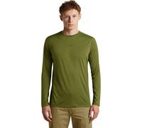 Icebreaker Men Mer 125 CL Sphe Long Sleeve Tee C Block sphagnum/dk loden/cb (IB0NM) L