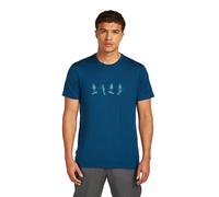 Icebreaker Men Mer 150 Tech Lite Short Sleeve Tee Snow Day atlantis (0GP) L