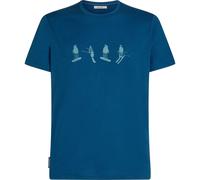 Icebreaker Men Mer 150 Tech Lite Short Sleeve Tee Snow Day atlantis (0GP) S