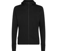 Icebreaker Men Mer 300 RF Descend Long Sleeve Zip Hoodie black (001) S