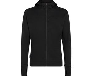 Icebreaker Men Mer 300 RF Descend Long Sleeve Zip Hoodie black (001) S