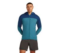 Icebreaker Men Mer 300 RF Descend Long Sleeve Zip Hoodie topaz/atlantis/cb (0J3) S