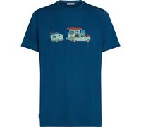 Icebreaker Merino 150 Tech Lite Transportage Kurzarm-t-shirt M Atlantis