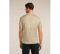 ICEBREAKER Men Merino 150 Tech Lite SS Tee Peaceful Pass flagstone XL