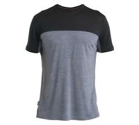 Icebreaker M Sphere III SS Tee Colour Block Men Herren Kurzarmshirt grau XL