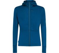 Icebreaker Men Merino Blend 200 Realfleece Descender Long Sleeve Zip Hoodie atlantis/arctic (0KX) M