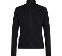 Icebreaker Merino Blend 300 Realfleece™ Descender Reißverschlusspullover S Black