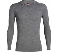 ICEBREAKER Mens 260 Tech Ls Crewe - Herren - Grau - Größe XL- Modell 2026