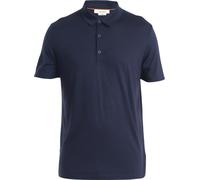Icebreaker Men's Merino 150 Tech Lite III Short Sleeve Polo Midnight Navy M