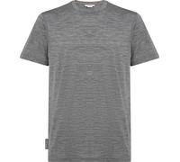 Icebreaker Men's Merino 150 Tech Lite III Short Sleeve Tee Gritstone Heather Gritstone Hthr-013 XL