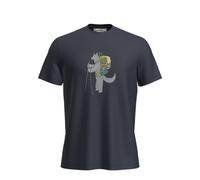 Icebreaker Men's Merino 150 Tech Lite III Short Sleeve Tee Tech Head Midnight Navy XXL