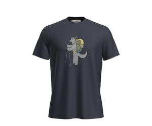 Icebreaker Men's Merino 150 Tech Lite III Short Sleeve Tee Tech Head Midnight Navy XXL