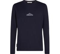 Icebreaker Men's Merino 150 Tech Lite Long Sleeve Tee Road To Cook Midnight Navy S