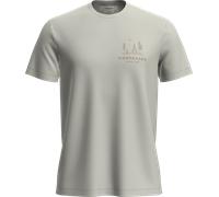 Icebreaker Men's Merino 150 Tech Lite Peaceful Pass T-shirt Ecru Hthr XXL