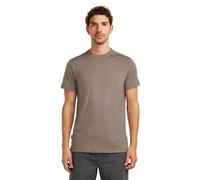 Icebreaker Merinoshirt Merino 125 Cool-Lite Sphere III Kurzarm-Tee Grau (Porcini) Gr. S