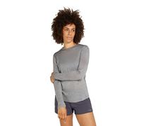 Icebreaker - Women's Merino 125 Cool-Lite Sphere III L/S Tee - Merinoshirt, Gr. M, grau (MetroHeather)