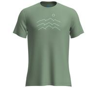 Icebreaker - Merino 125 Cool-Lite Sphere S/S Across - Merinoshirt, Gr. XL, grün (Seaglass)