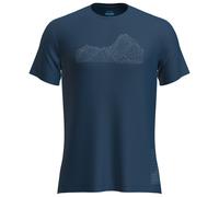 Icebreaker - Merino 125 Cool-Lite Sphere S/S Tee Beta - Funktionsshirt, Gr. M, blau (Atlantis)