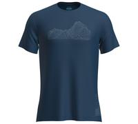 Icebreaker - Merino 125 Cool-Lite Sphere S/S Tee Beta - Funktionsshirt, Gr. XL, blau (Atlantis)