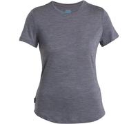 Icebreaker Merino 125 Cool-Lite Sphere III Damen - Leicht, Atmungsaktiv, Schnelltrocknend für Reisen, Outdoor und Abenteuer, Größe L, Midnight Navy Heather