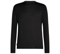 Icebreaker - Merino 150 Ace L/S Tee - Merinoshirt, Gr. L, schwarz (Black)