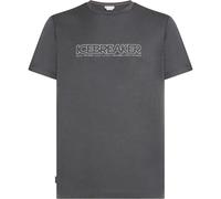 Icebreaker Merino 150 Tech Lite IB Coordinates Herren T-Shirts grau Größe L Trekking Hautfreundlich Merinowolle