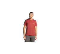 icebreaker merino 150 tech lite ib wordmark technisches t shirt braun