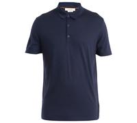 icebreaker merino 150 tech lite iii kurzarm poloshirt blau L