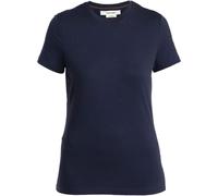 Icebreaker Tech Lite III T-Shirt Damen - Leicht, Warm, Schnelltrocknend für Reisen und Abenteuer, Größe M, Midnight Navy/Dunkelblau