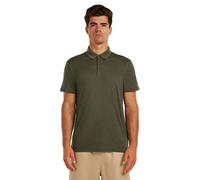 Icebreaker Merino 150 Tech Lite III S/S Polo – Merinoshirt, Gr. S, grau (DarkLoden)