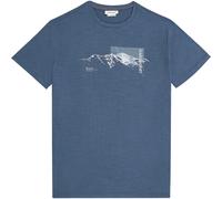 Icebreaker Merino 150 Tech Lite Pure Altitude Herren T-Shirts blau Größe M Trekking Hautfreundlich Merinowolle