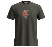 Icebreaker 150 Tech Lite Bear Catch Short Sleeve T-shirt Grün 2XL Mann