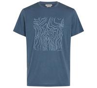 Icebreaker - Merino 150 Tech Lite S/S Tee Great Heights - Merinoshirt, Gr. M, blau (Dawn)
