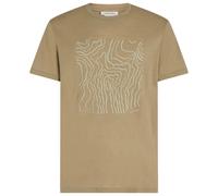Icebreaker - Merino 150 Tech Lite S/S Tee Great Heights - Merinoshirt, Gr. XXL, beige (Cumin)