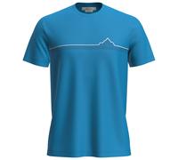 Icebreaker Merino 150 Tech Lite Range Stripes Kurzarm-t-shirt S Arctic