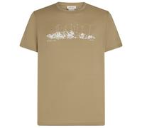 Icebreaker - Merino 150 Tech Lite S/S Tee The Peaks - Merinoshirt, Gr. XXL, beige (Cumin)
