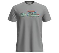 Icebreaker Wander-/Freizeit Tshirt Merino 150 Tech Lite Transportage (100% Merinowolle) grau Herren, Größe L