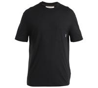 Icebreaker Merino - 150 Tech Lite Short Sleeve Relaxed Pocket T-Shirt - Black XL