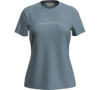 Icebreaker Merino 150 Tech Lite Sparkling Stars Kurzarm-t-shirt L Flint Blue