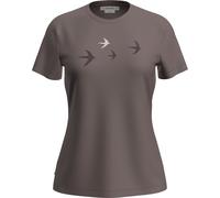 Icebreaker Merino 150 Tech Lite Bird Transit Kurzarm-t-shirt L Porcini