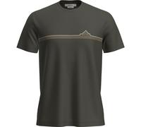 Icebreaker Merino 150 Tech Lite Shortsleeve Tee Range T-Shirt Herren dark loden Größe 2XL Farbgruppe olive olive Herren 100% Wolle
