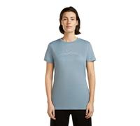 Icebreaker Merino 150 Tech Lite Sparkling Stars Kurzarm-t-shirt S Flint Blue