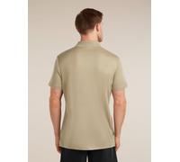 Icebreaker - Merino 150 Tech Lite III S/S Polo - Merinoshirt, Gr. XXL, beige (Flagstone)