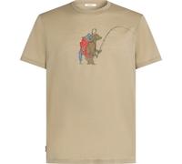 Icebreaker Merino 150 Tech Lite Bear Catch Kurzarm-t-shirt XL Flagstone