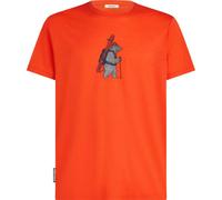 Icebreaker 150 Tech Lite Herren T-Shirt (Orange S)