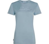 Icebreaker Merino 150 Tech Lite Sparkling Stars Kurzarm-t-shirt M Flint Blue
