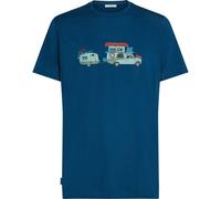Icebreaker Merino 150 Tech Lite Transportage Kurzarm-t-shirt XL Atlantis
