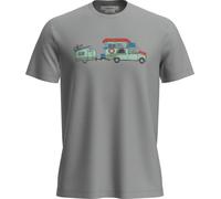 Icebreaker - Merino 150 Tech Lite S/S Tee Transportage - Merinoshirt, Gr. S, grau (ProtoGrey)